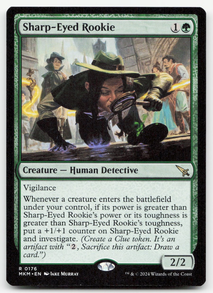 Sharp-Eyed Rookie