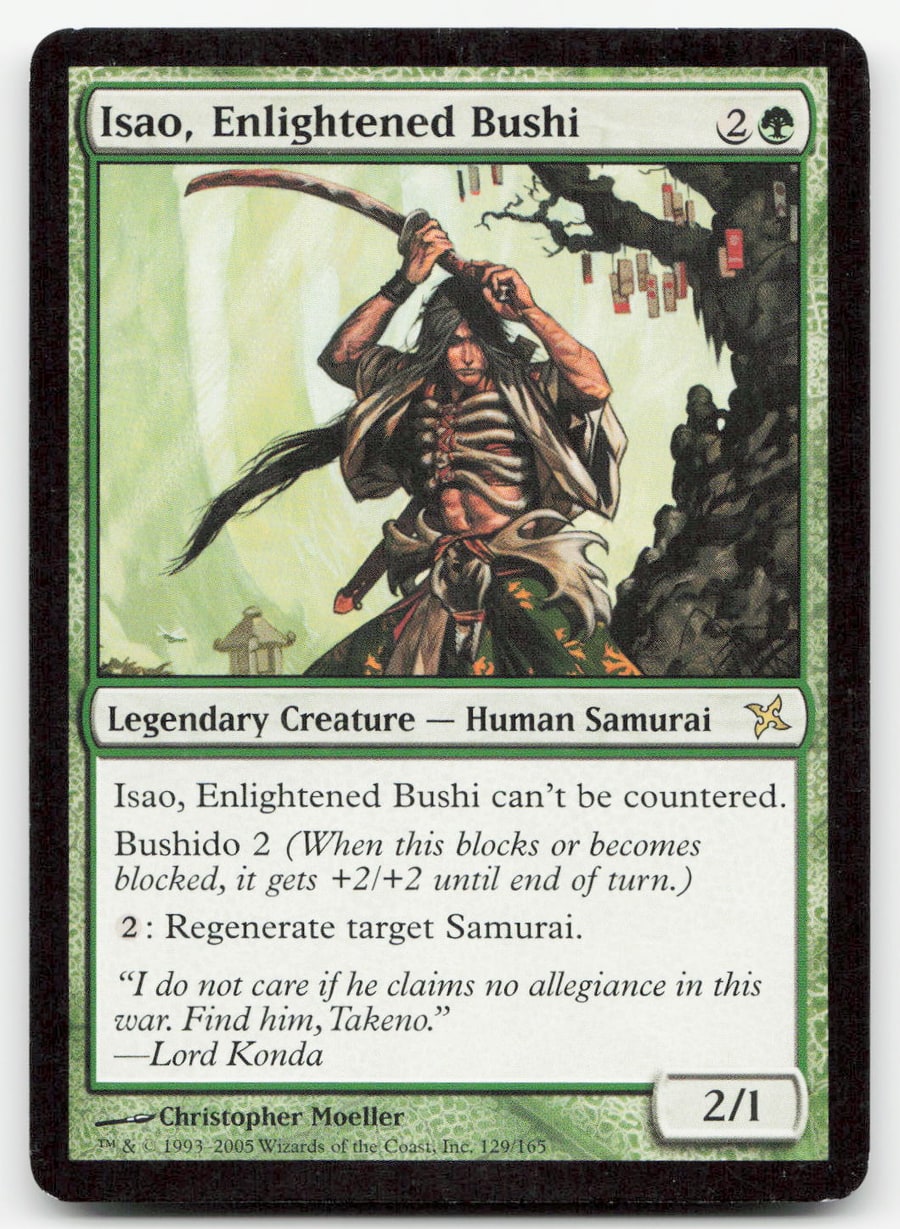 Isao, Enlightened Bushi