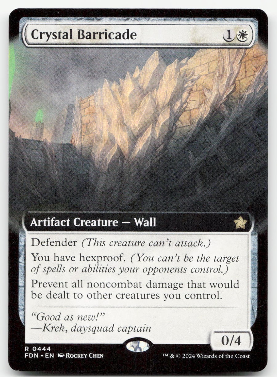 Crystal Barricade