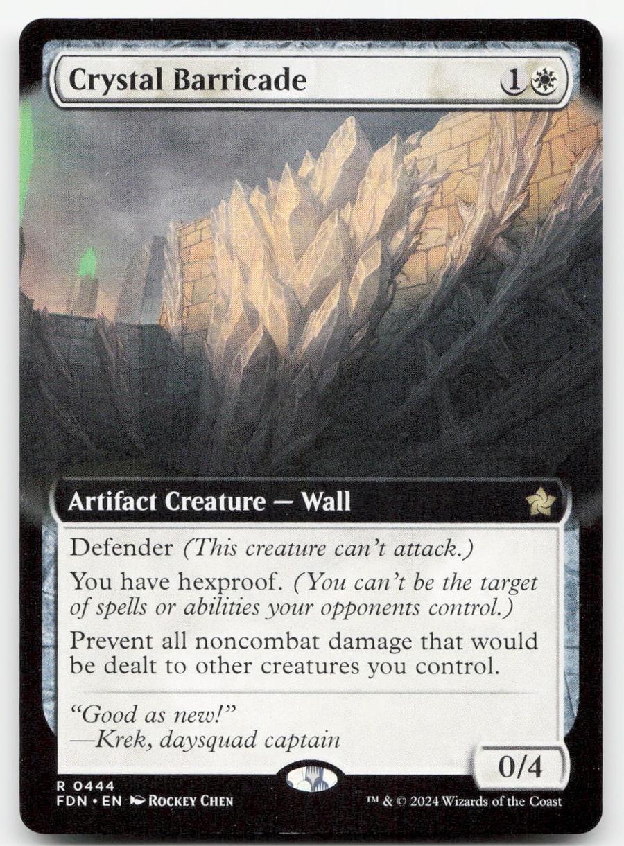 Crystal Barricade