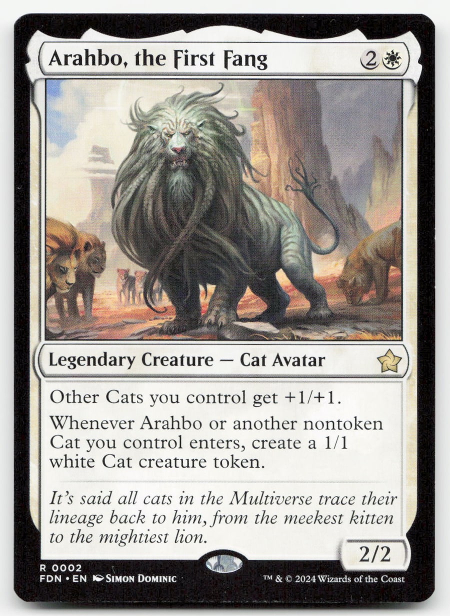 Arahbo, the First Fang