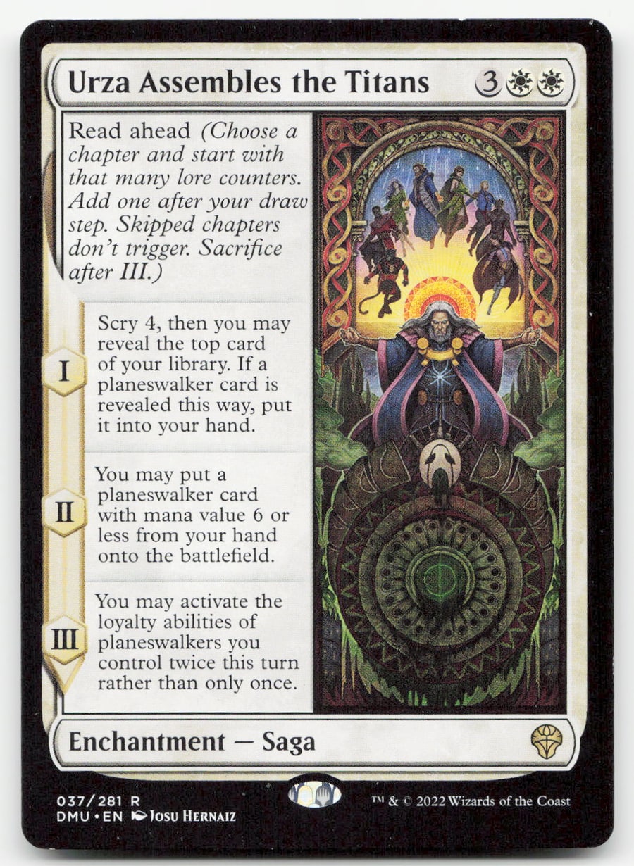 Urza Assembles the Titans