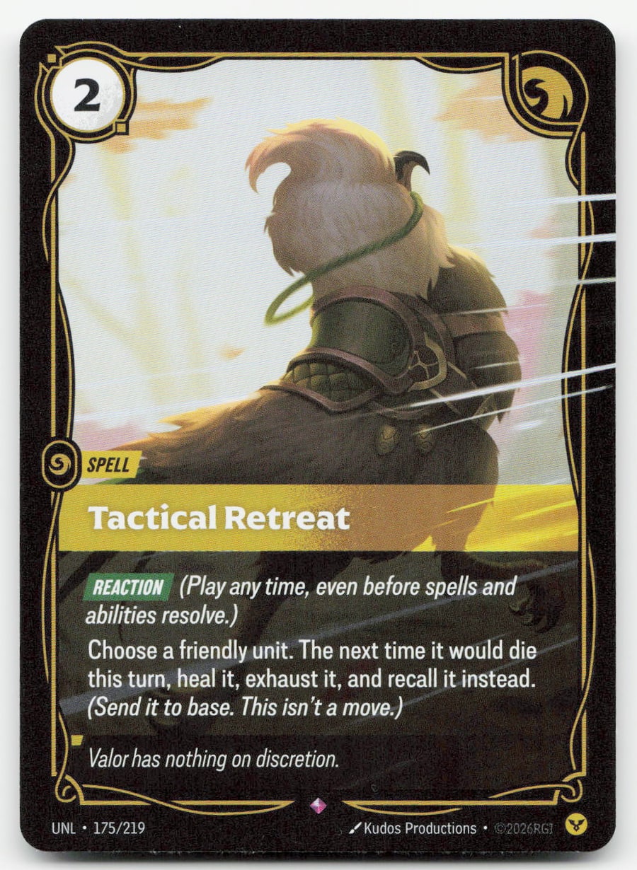 Tactical Retreat