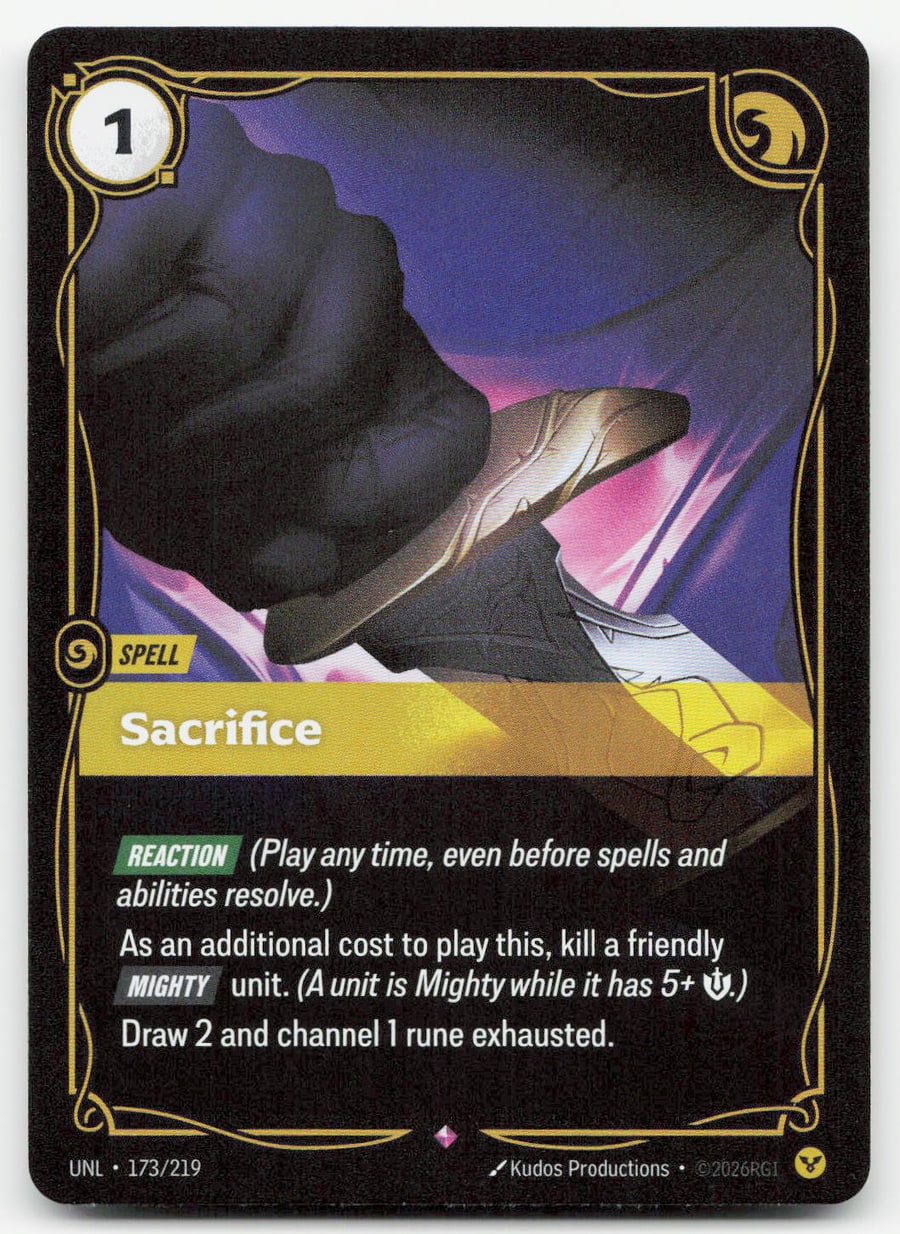 Sacrifice