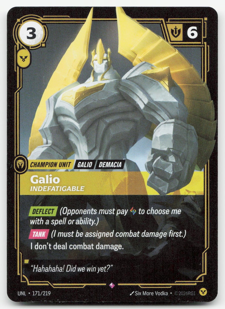 Galio - Indefatigable