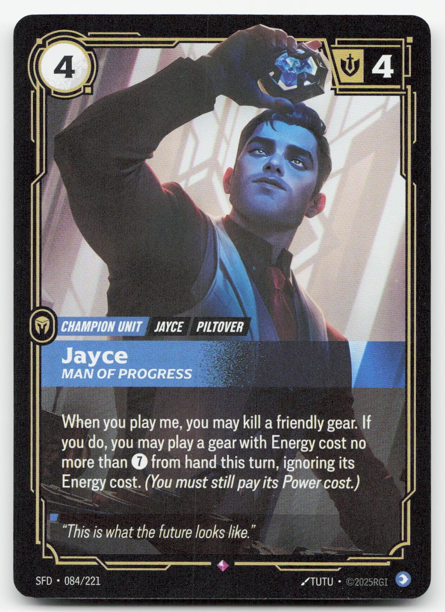 Jayce - Man of Progress