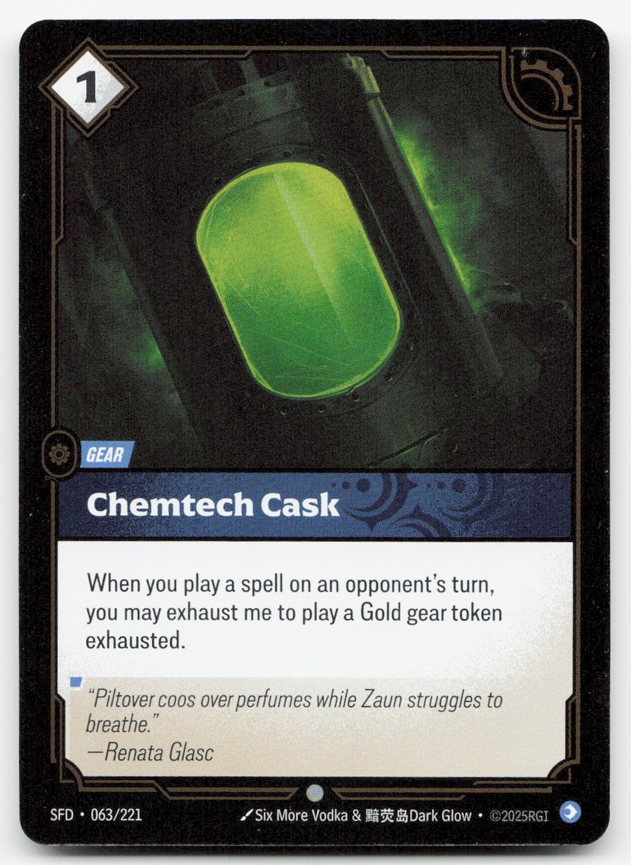 Chemtech Cask