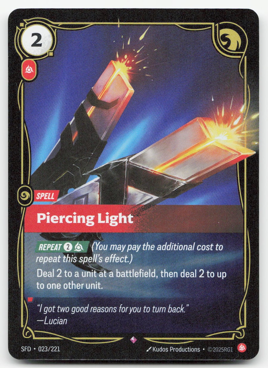 Piercing Light
