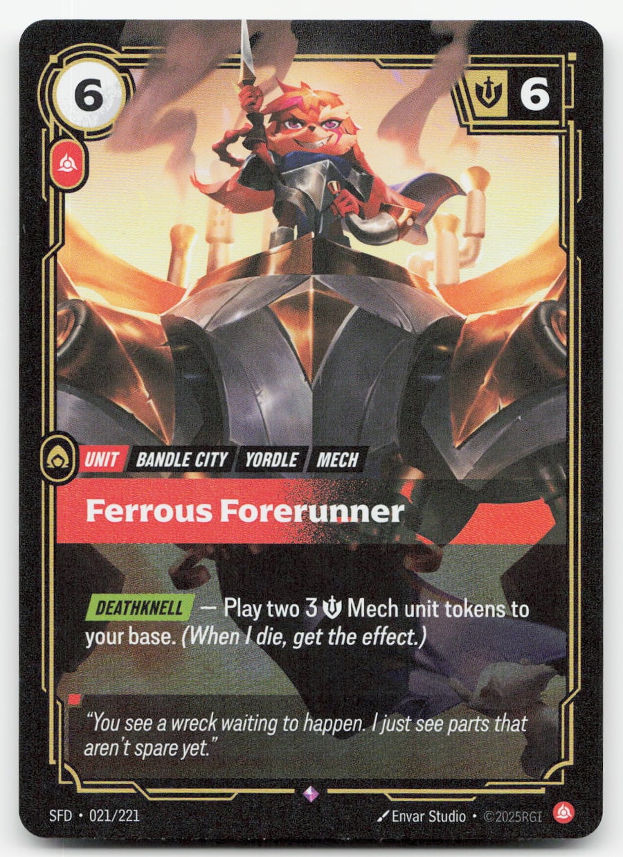 Ferrous Forerunner