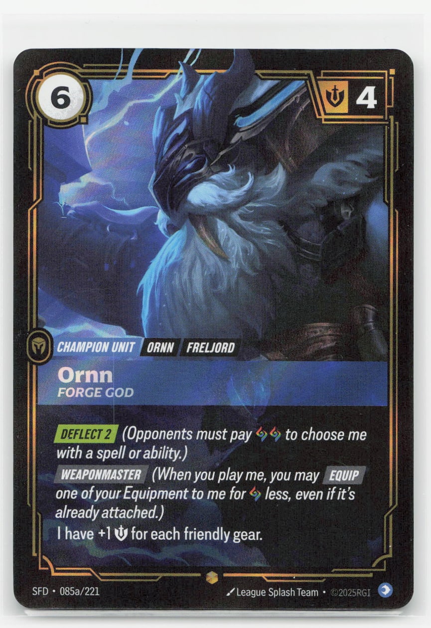 Ornn - Forge God (Alternate Art)