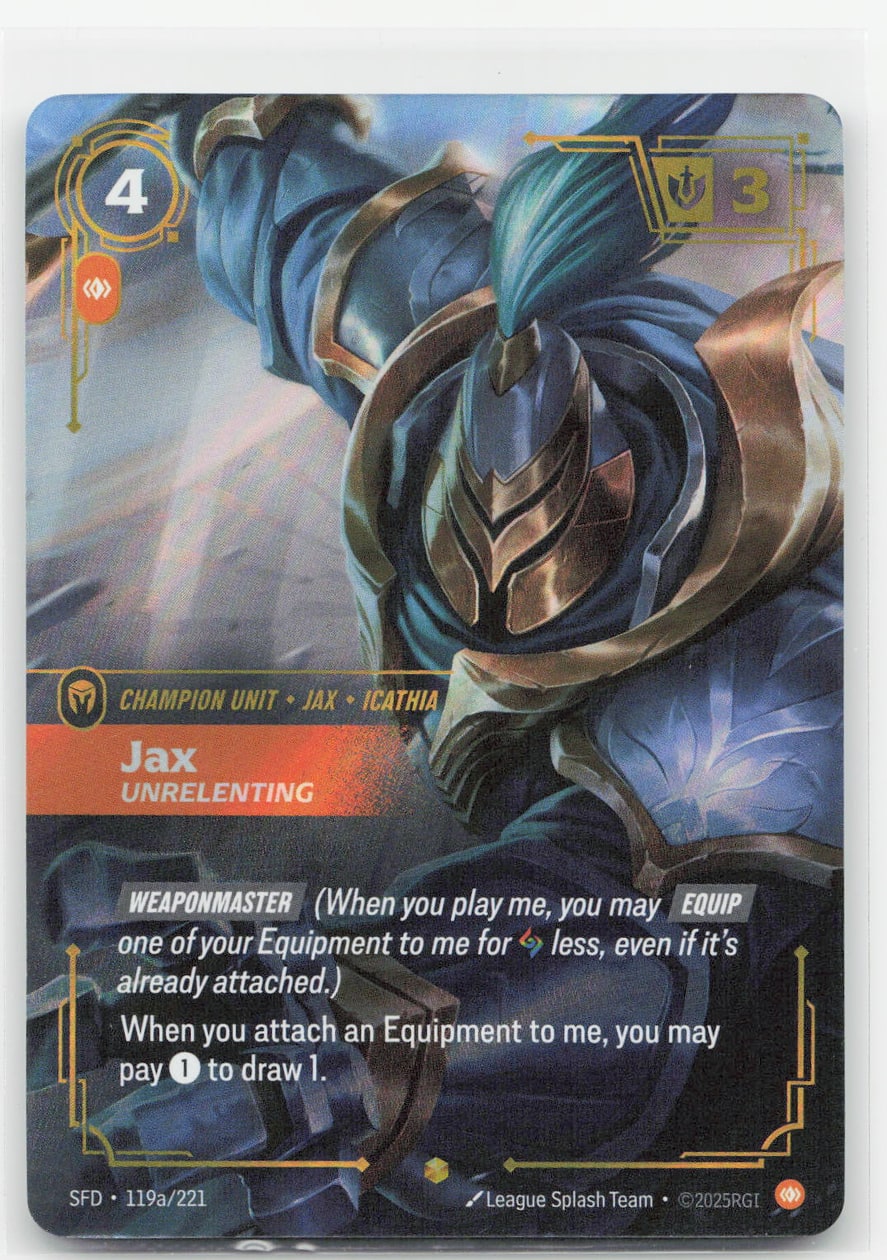 Jax - Unrelenting (Alternate Art)