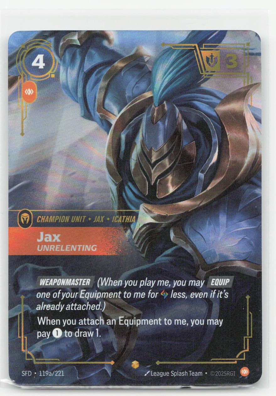 Jax - Unrelenting (Alternate Art)