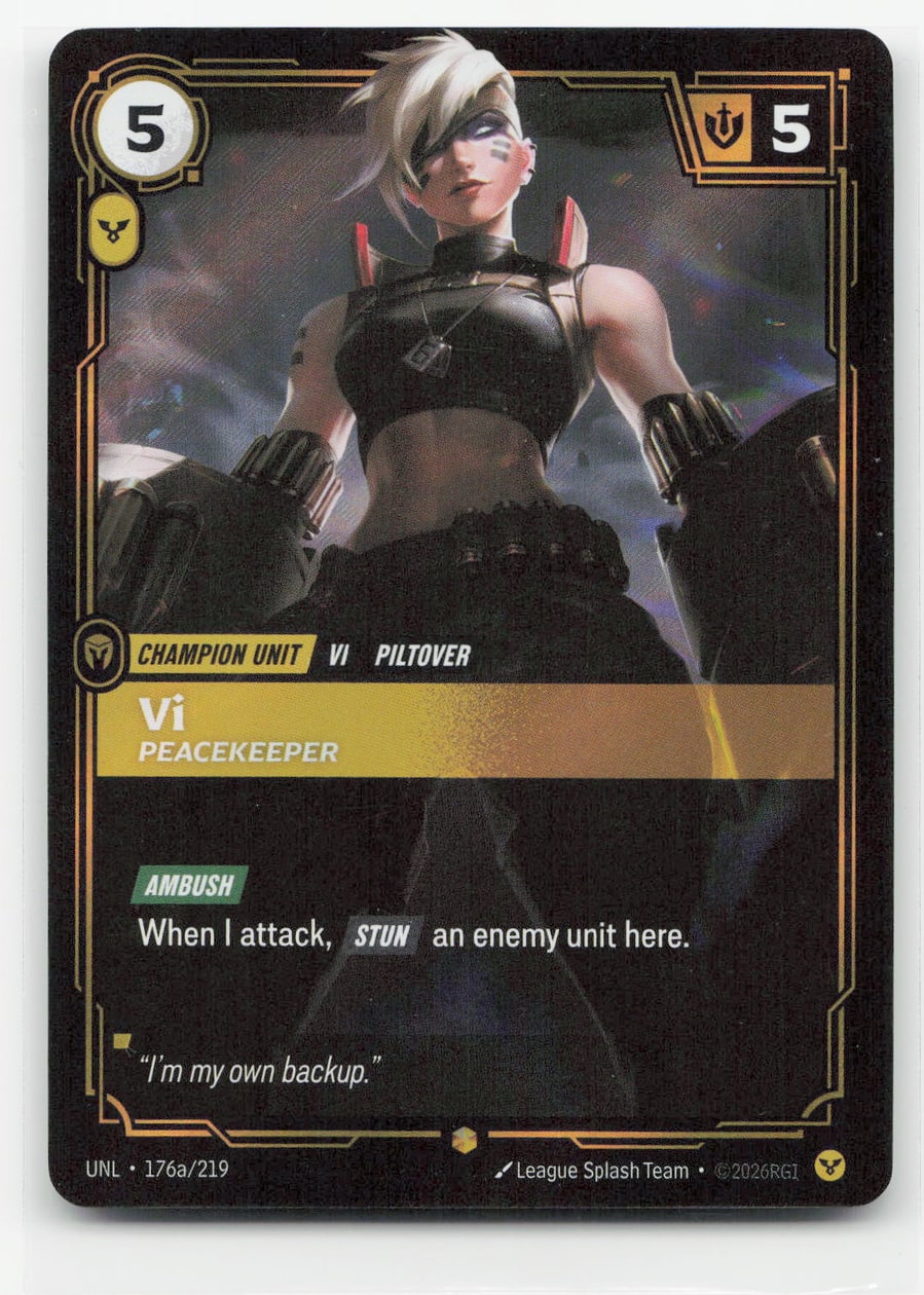 Vi - Peacekeeper (Alternate Art)